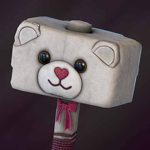 Valentine's Teddy | Hammer (White)