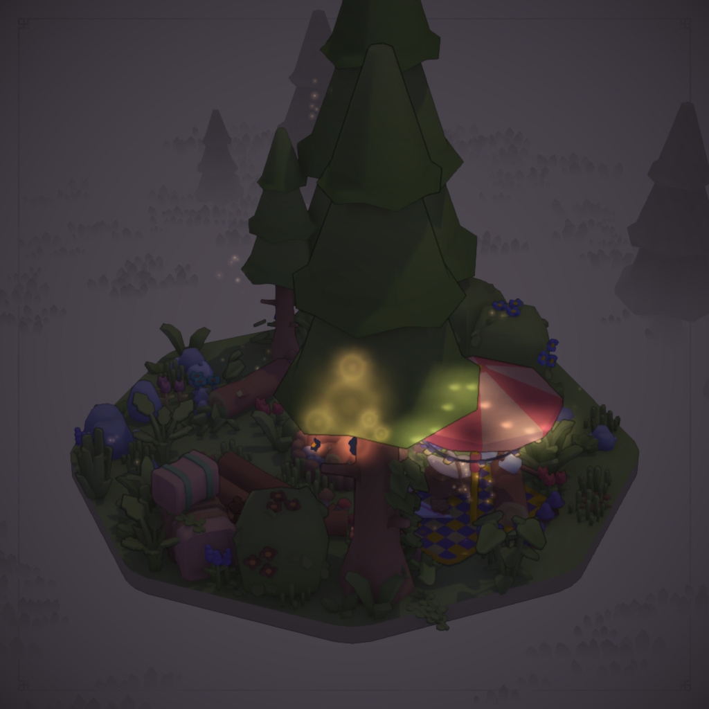 'This is Fine' - Campfire Picnic