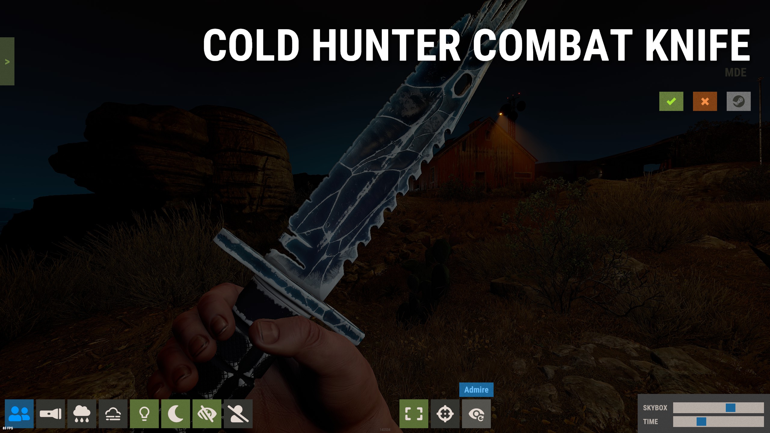 Cold Hunter Combat Knife