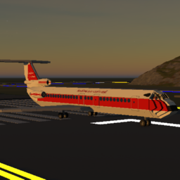 Softbody AIR LINER Hawker Siddeley HS-121-3B Trident [REFRESH] Redline International