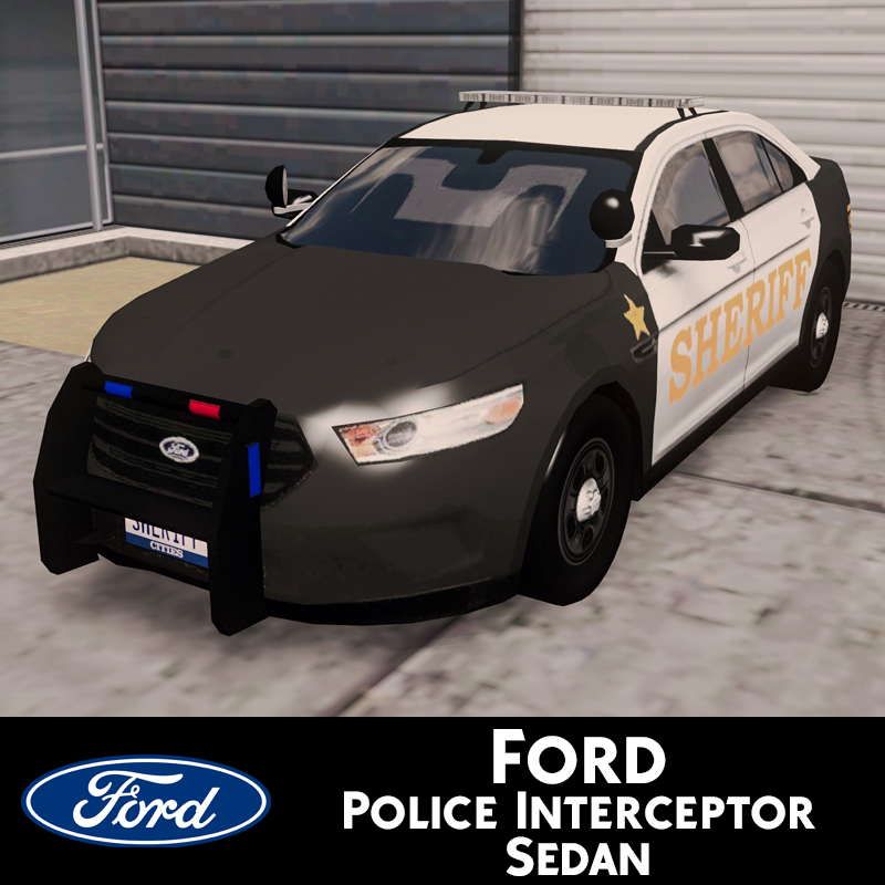 CS Sheriff - 2013 Ford Interceptor Sedan