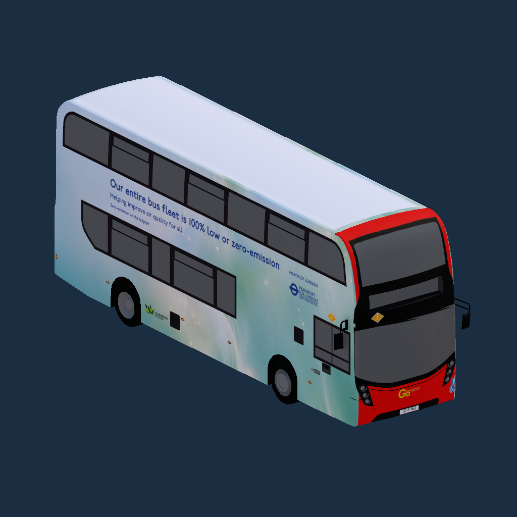 Go Ahead London EH196 Low Emission Wrap