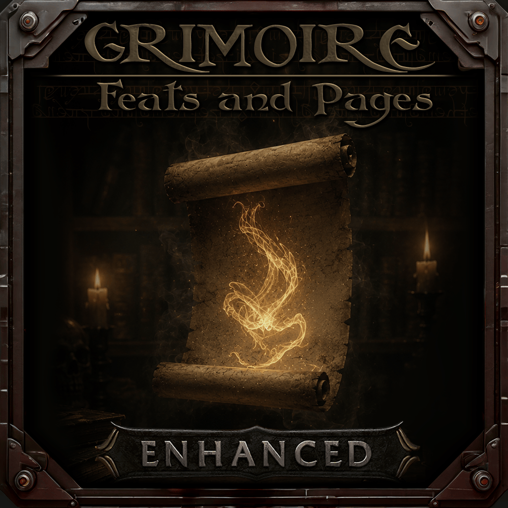 Grimoire: Feats And Pages [Enhanced]