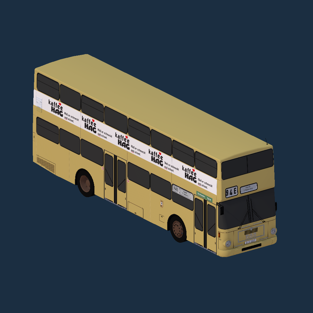 MAN SD76 - BVG - Kaffee Hag