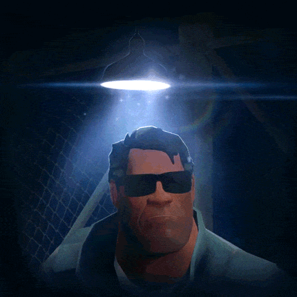 Unusual effect: Fluorescent Buzz – Team Fortress 2 Mod