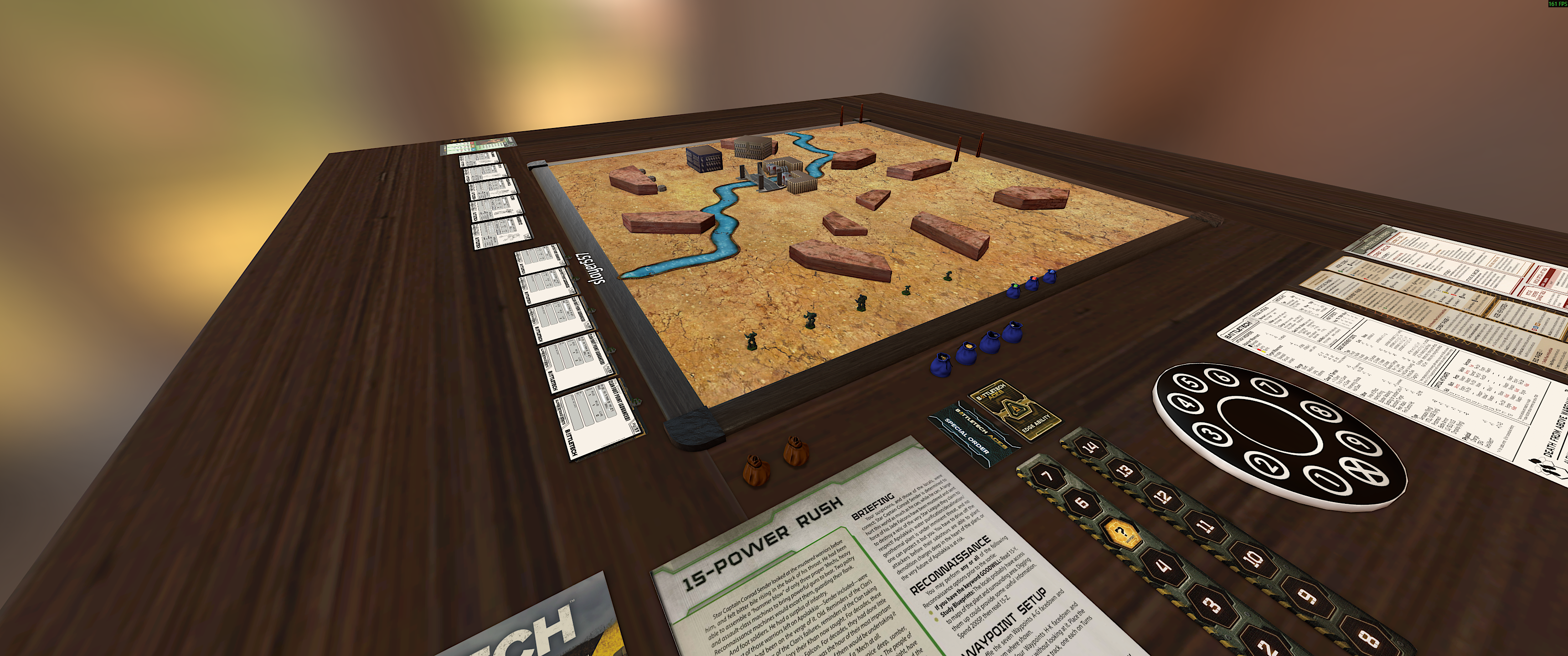 Battletech Aces Scouring Sands Campaign: Scenario 15 - Power Rush