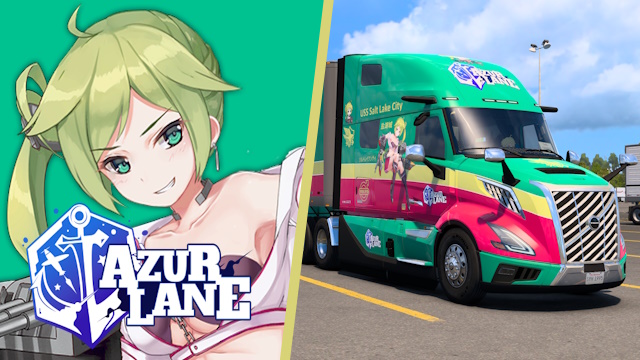 Volvo VNL 2025 USS Salt Lake City - Azur Lane [Combo Skin]