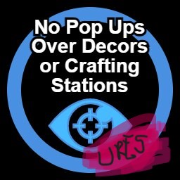 No UI Popup for Decors and Stations (URE5) preview