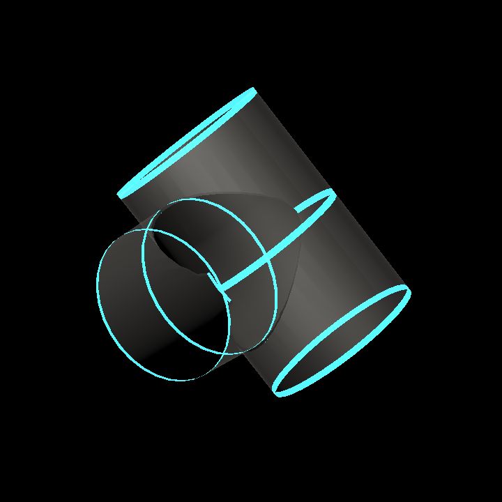 A Modular Glass Tunnels - T junc 4