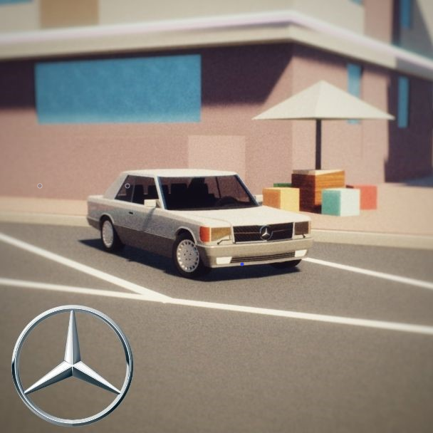 1981-1991 Mercedes-Benz W126 300SEC Coupe