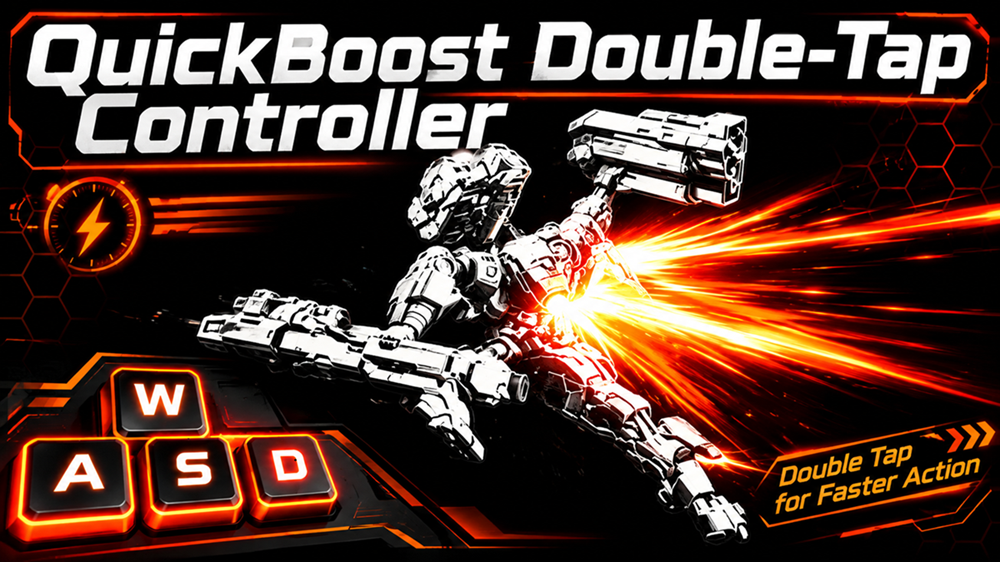 QuickBoost Double-Tap Controller