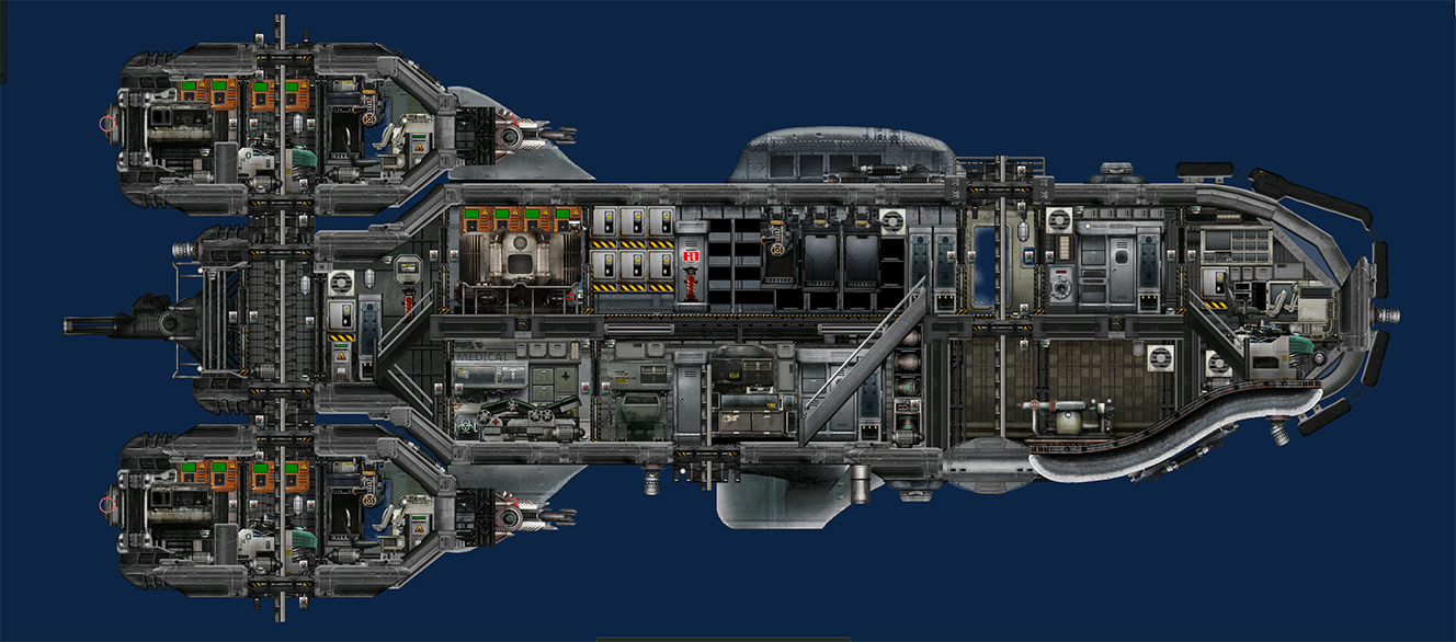 Shuttle Shark – Barotrauma Mod