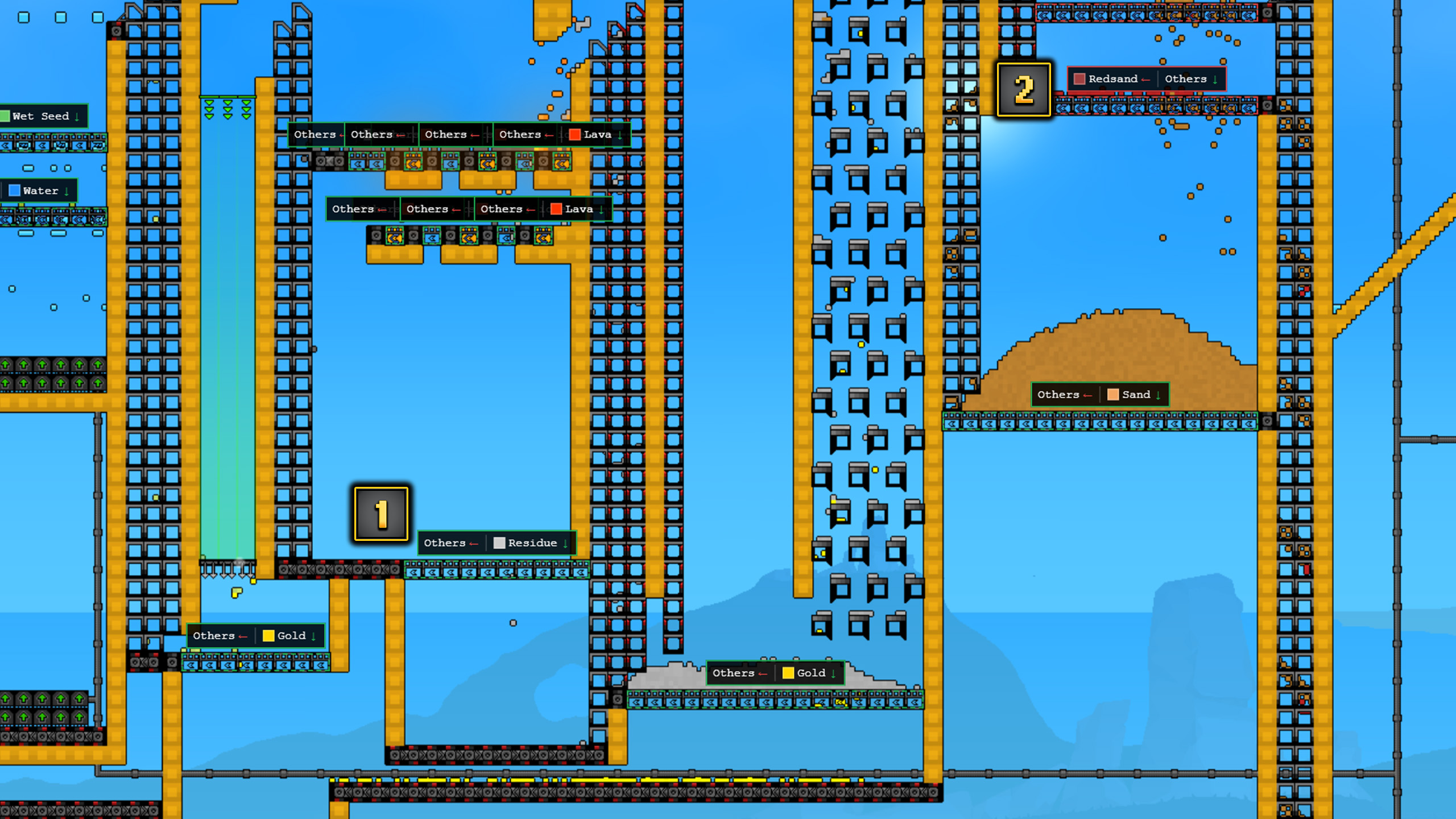 Sandustry filter block sorting solid resources with Allow and Block settings
