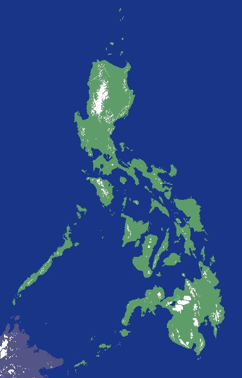 Philippines with Terrain (Cities!)