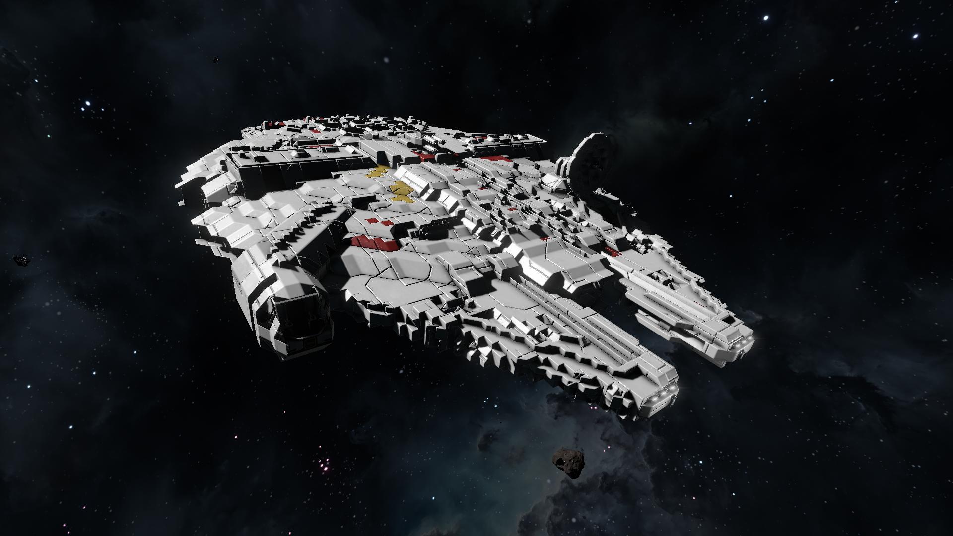 (Out-of-date) Star Wars - 1:1 V1 Millenium falcon/YT-1300 492727ZED