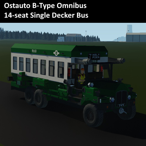 Ostauto B-Type Omnbus 14-Seat Single Decker