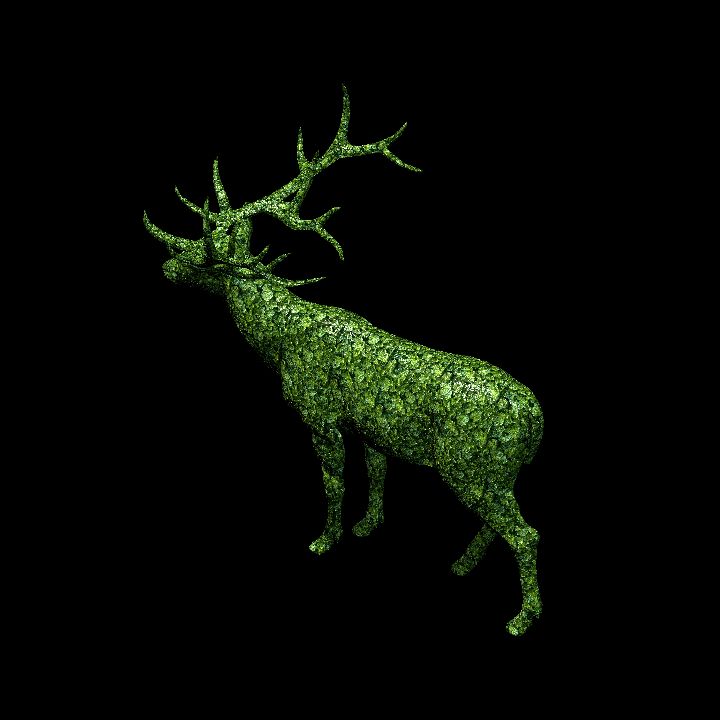 Topiary Elk