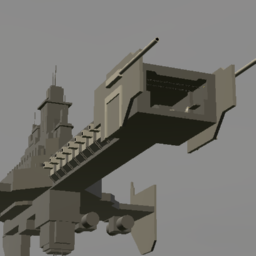 warhammer 40k battle barge WIP preview