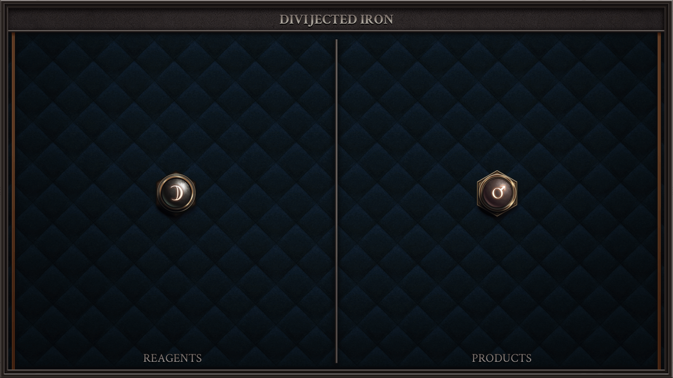Divijected Iron