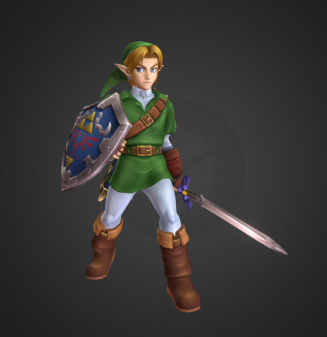 Ocarina of Time Link preview