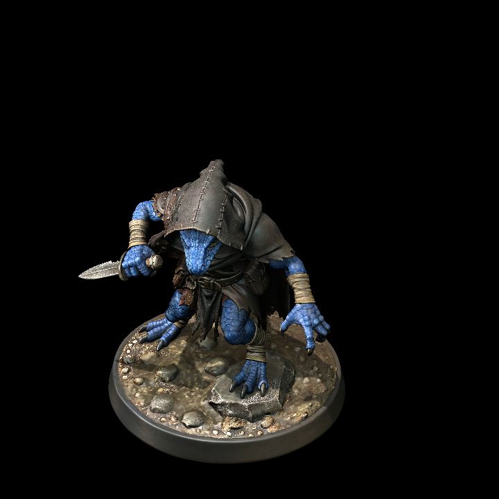 Blue Kobold Dagger