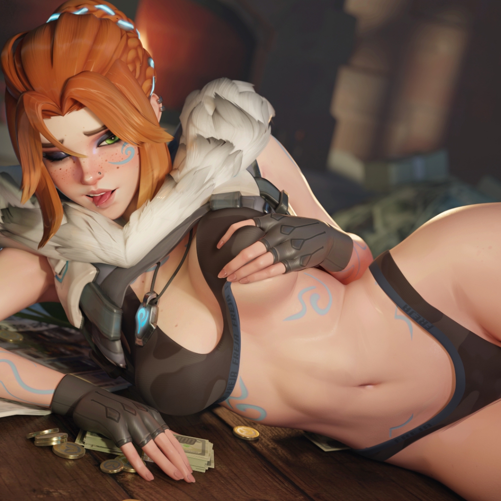 Freja Prostitute Xray 8K (Overwatch) preview