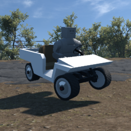 1970s Working piston 2 stroke golf cart