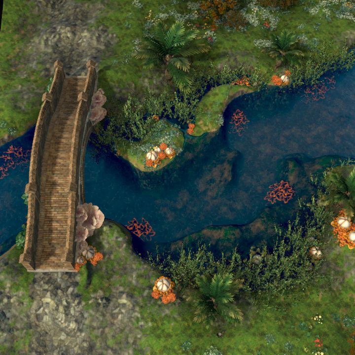 River and Bridge Encounter