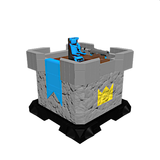 King tower from Clash Royale preview