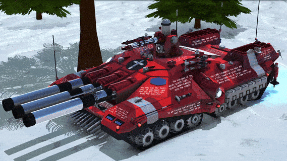 Triptych Super heavy tank