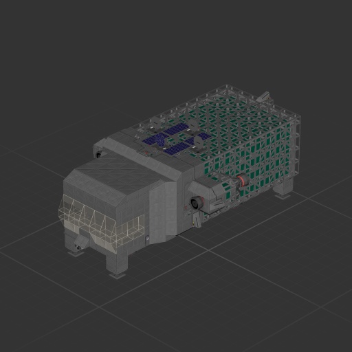 Simple Large Gate Cargo Ship w/ Auto hover