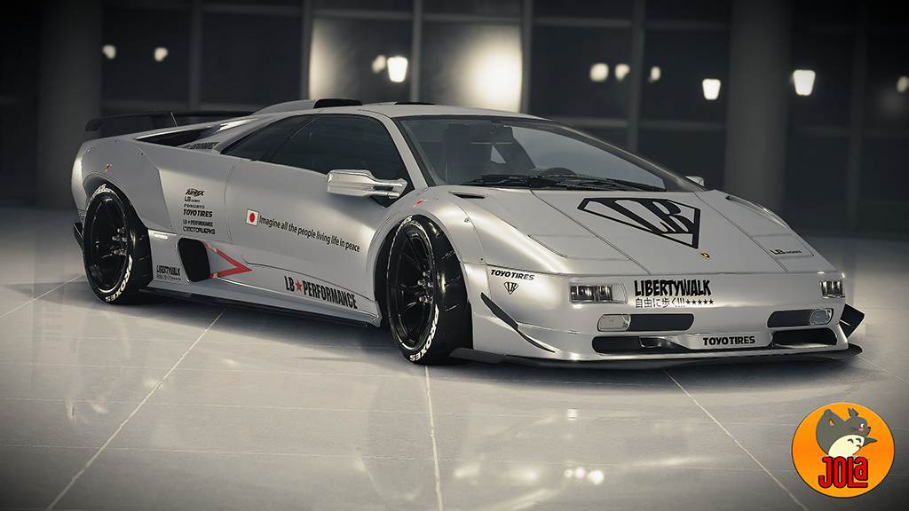 Livery Lamborghini Diablo - Liberty Walk