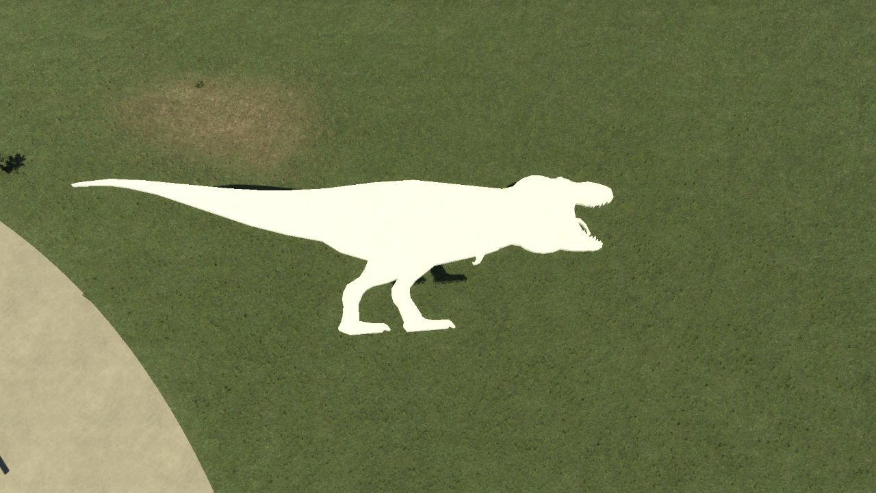 Tarbosaurus Silhouette