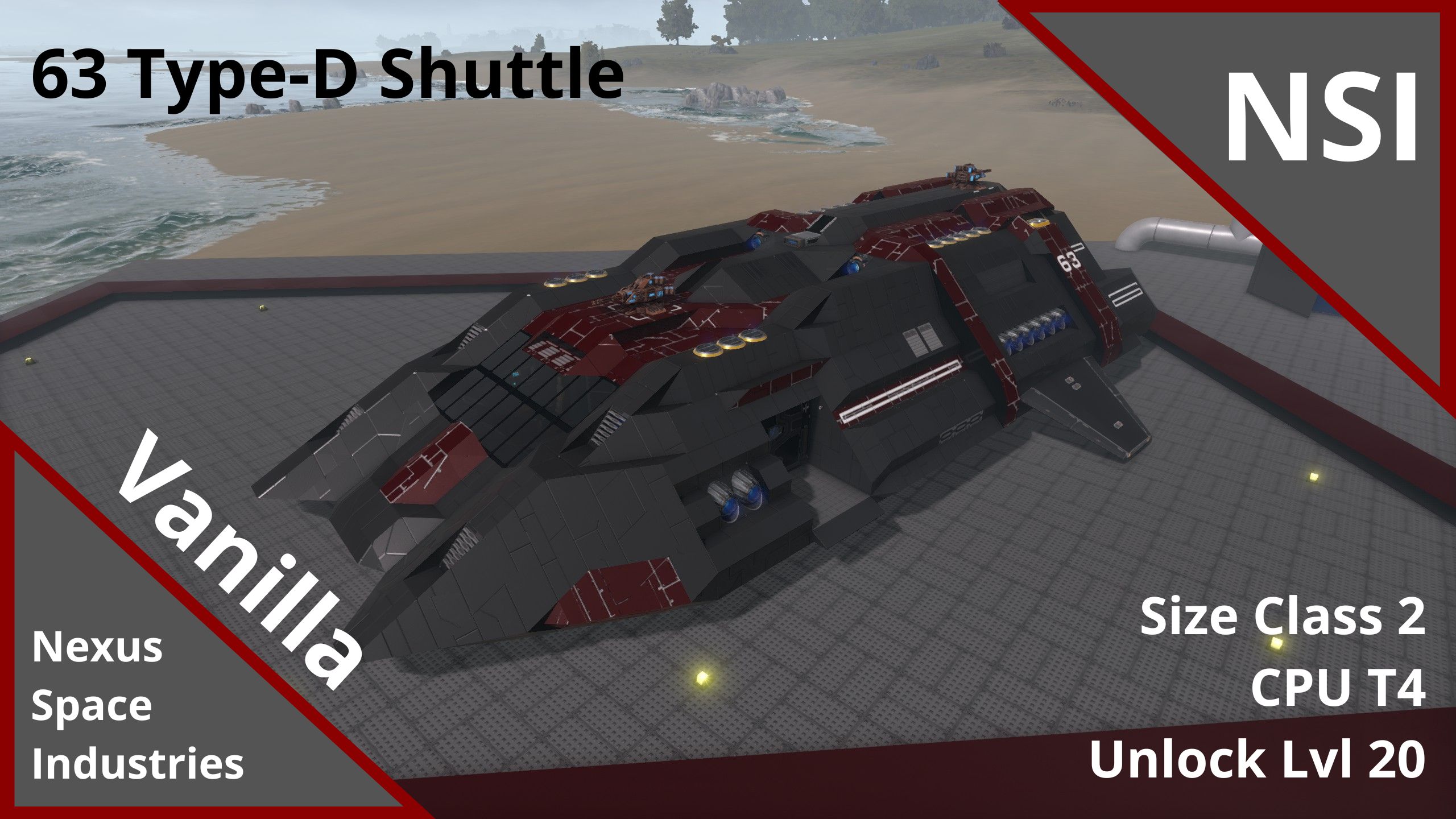 63 Type-D Shuttle (Vanilla)