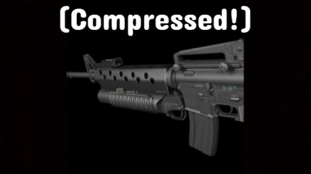 MWR : M16 w/ M203 (Compressed Edition)