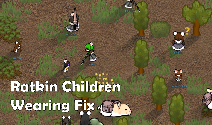 Ratkin Children Wearing Fix
