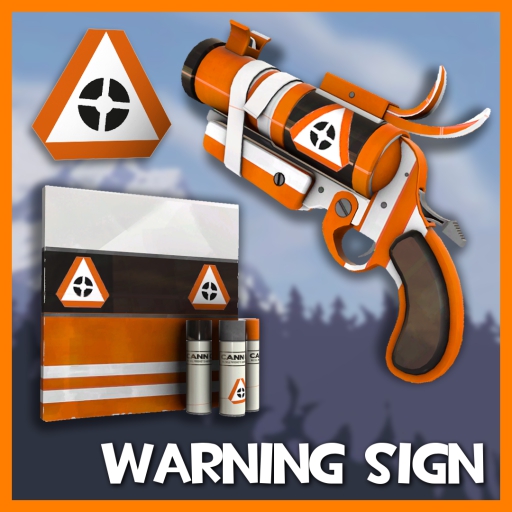 Warning Sign | War Paint – Team Fortress 2 Mod