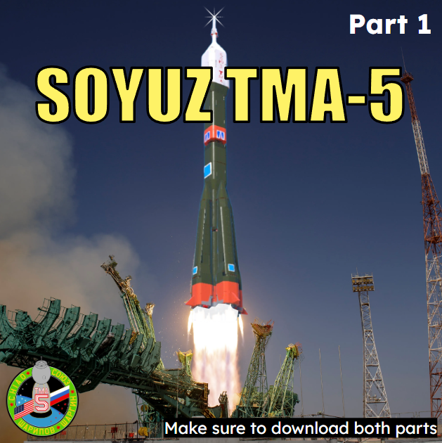 Soyuz rocket TMA-5 part 1
