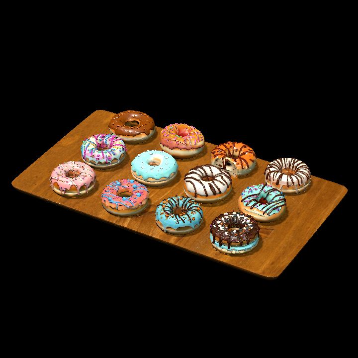 Tray of donuts 2