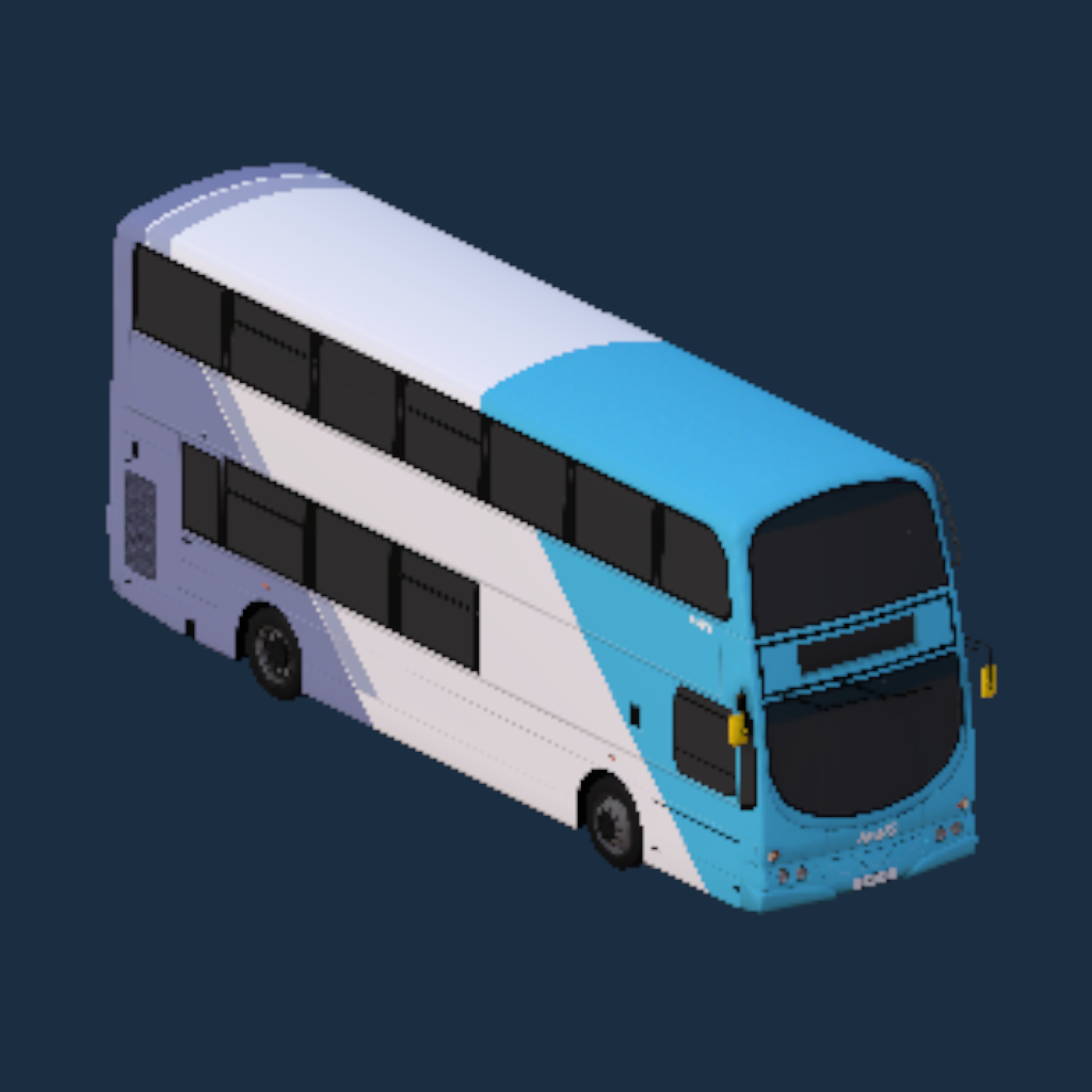 Wright Eclipse Gemini 1 B7TL First Light Blue Front Urban Branded