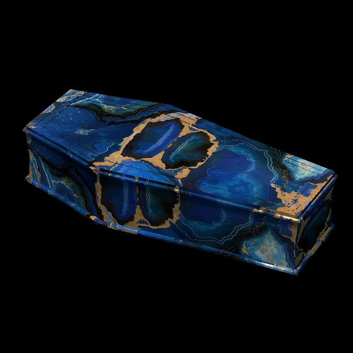 Coffin, Cristalyn Lapis lazuli