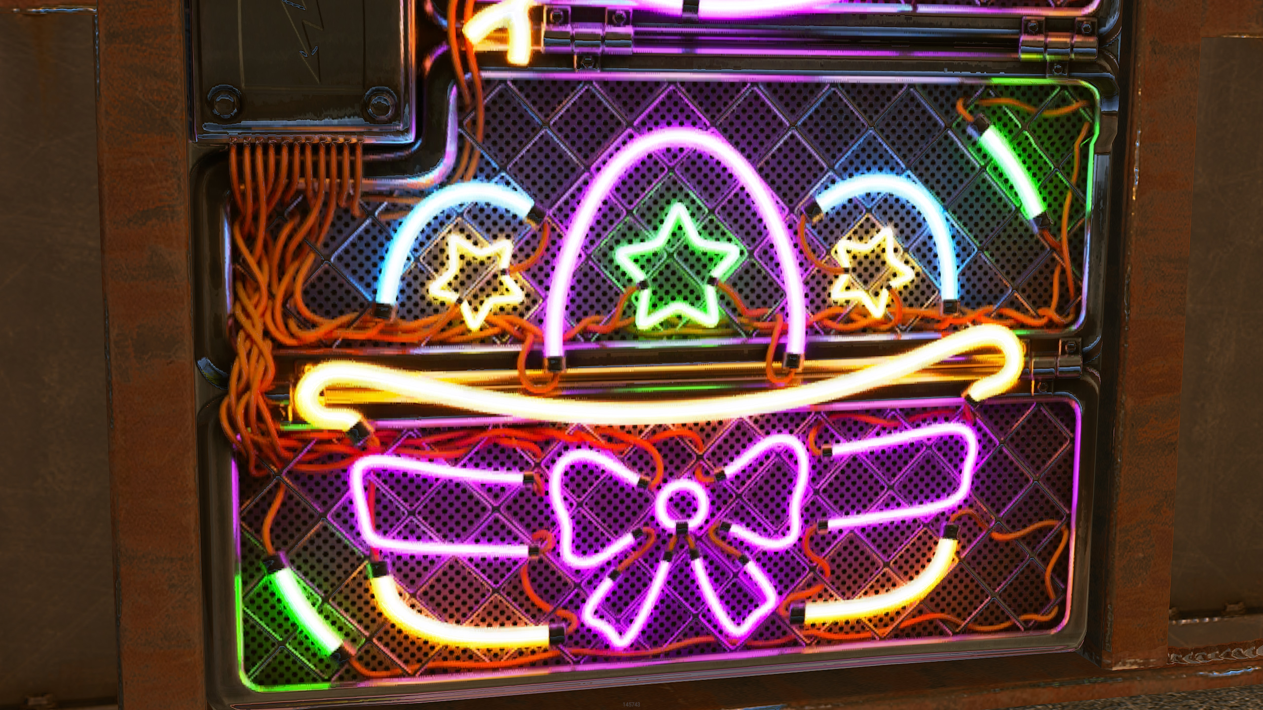 Neon Rise Sheet Metal Door thumbnail 3