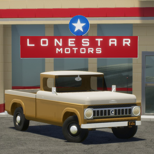 Lonestar union fleetside pickup 1957 2 tone