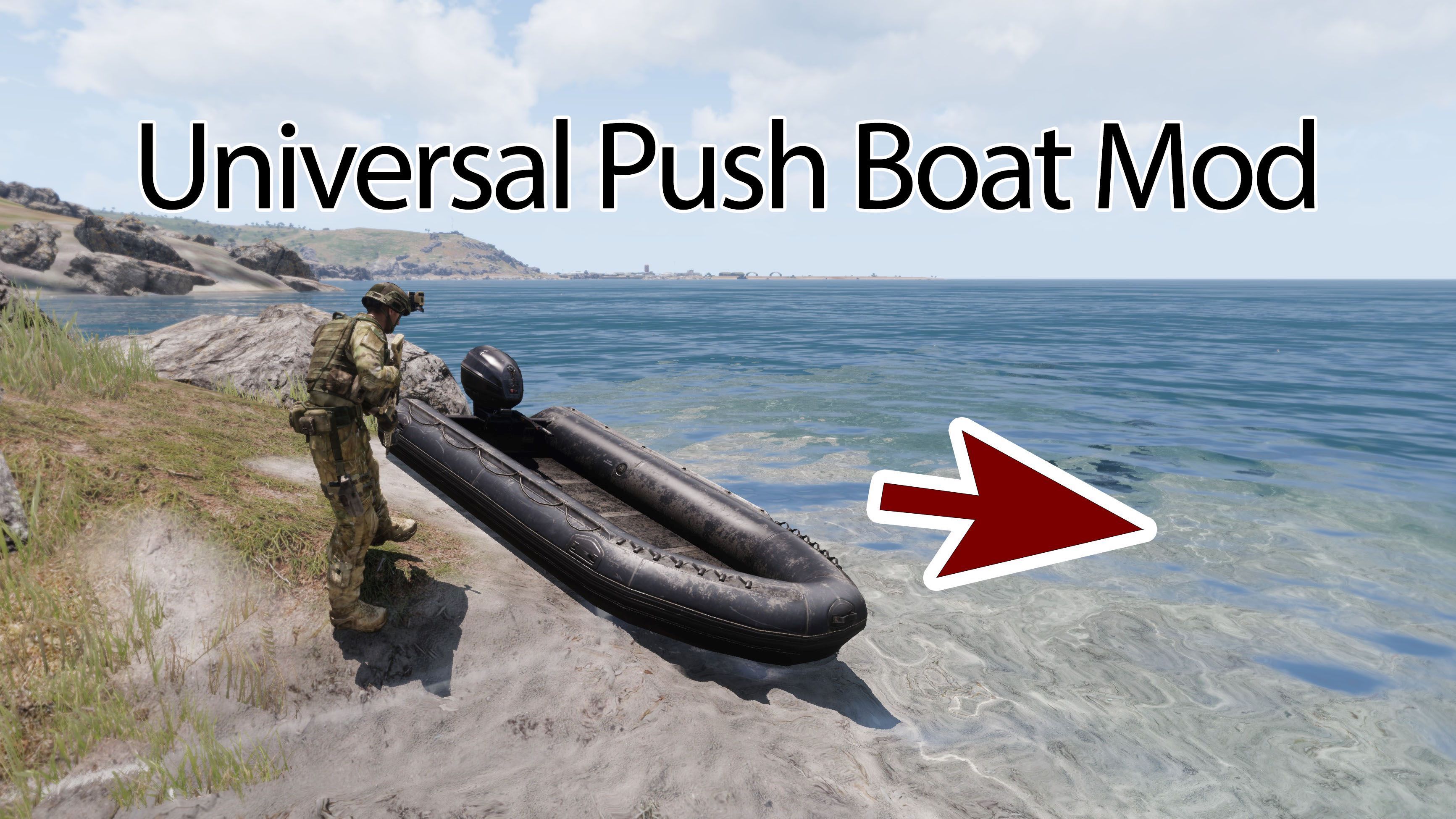 Universal Push and Pull Boat