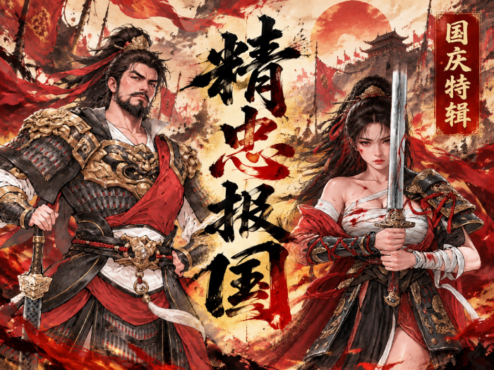<color=#2422CE>【吾命客】</color><color=#B22222><size=30>国庆特辑原版立绘</size></color> preview