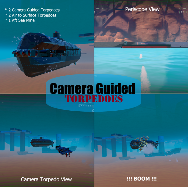 Camera Guided Torpedoes