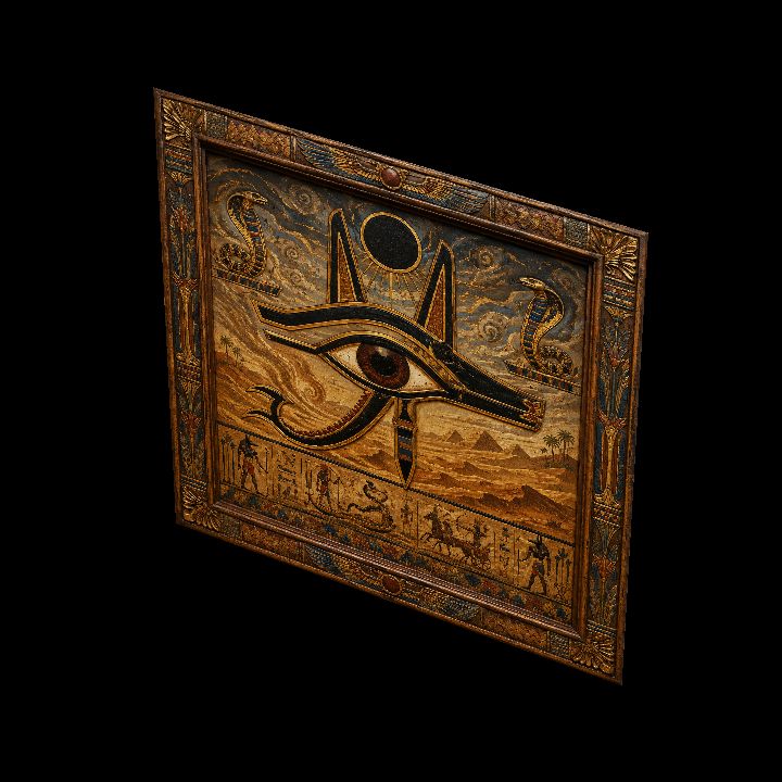 Painting, Eye of Set {2D}