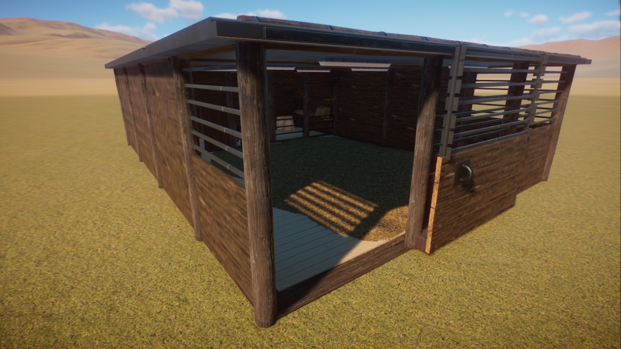 Shelter for Bovidae family