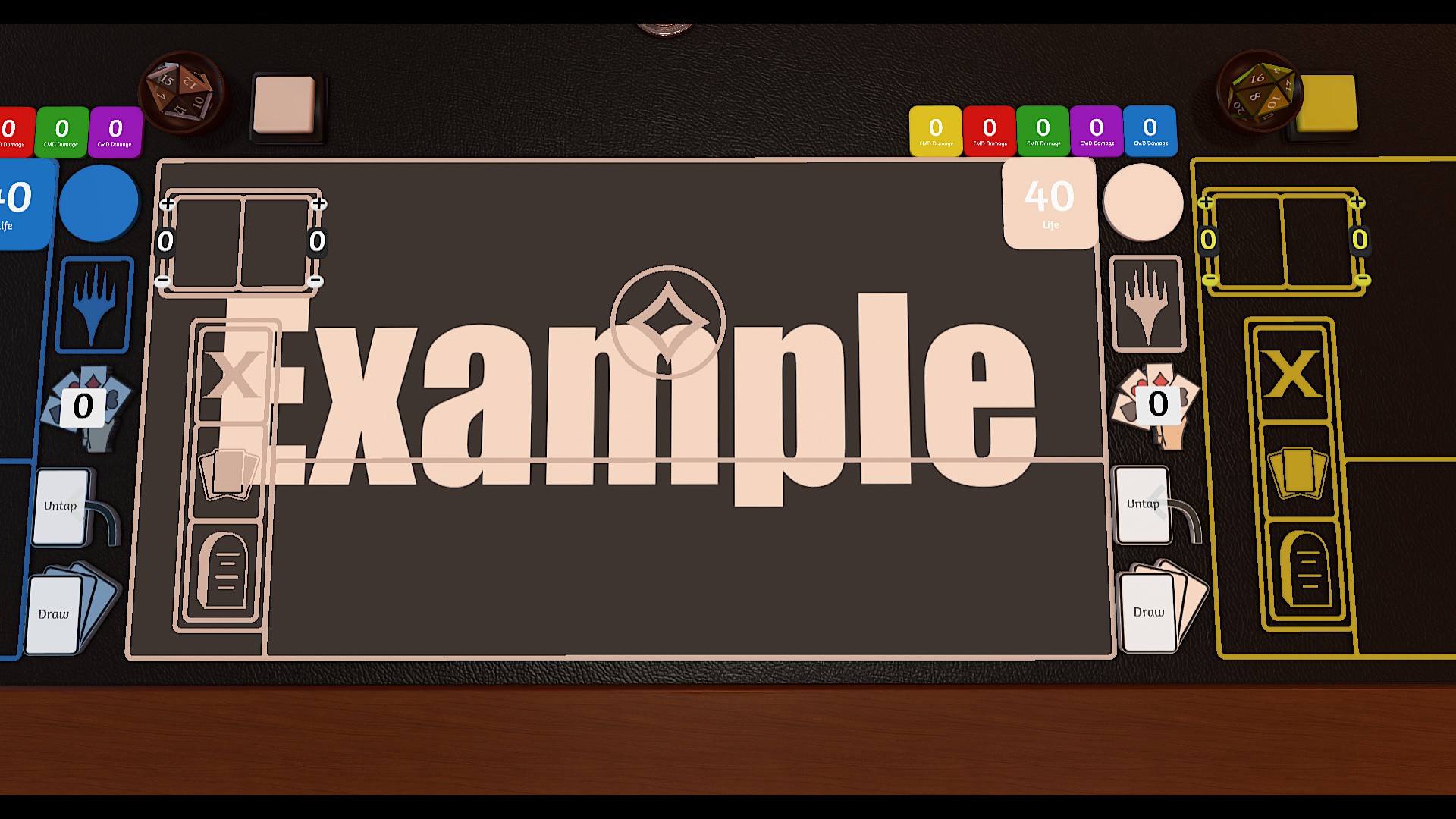 Steam Workshop::6 Player EDH/Commander | Includes Card Importer and Custom  Playmats