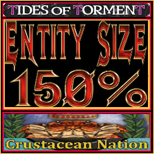 Crustacean Nation 150% model size.